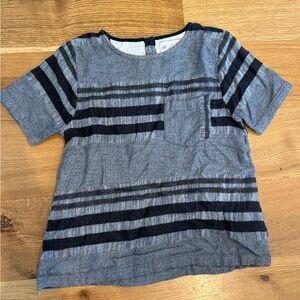 Ace & Jig Gray and Black Short Sleeve Tee